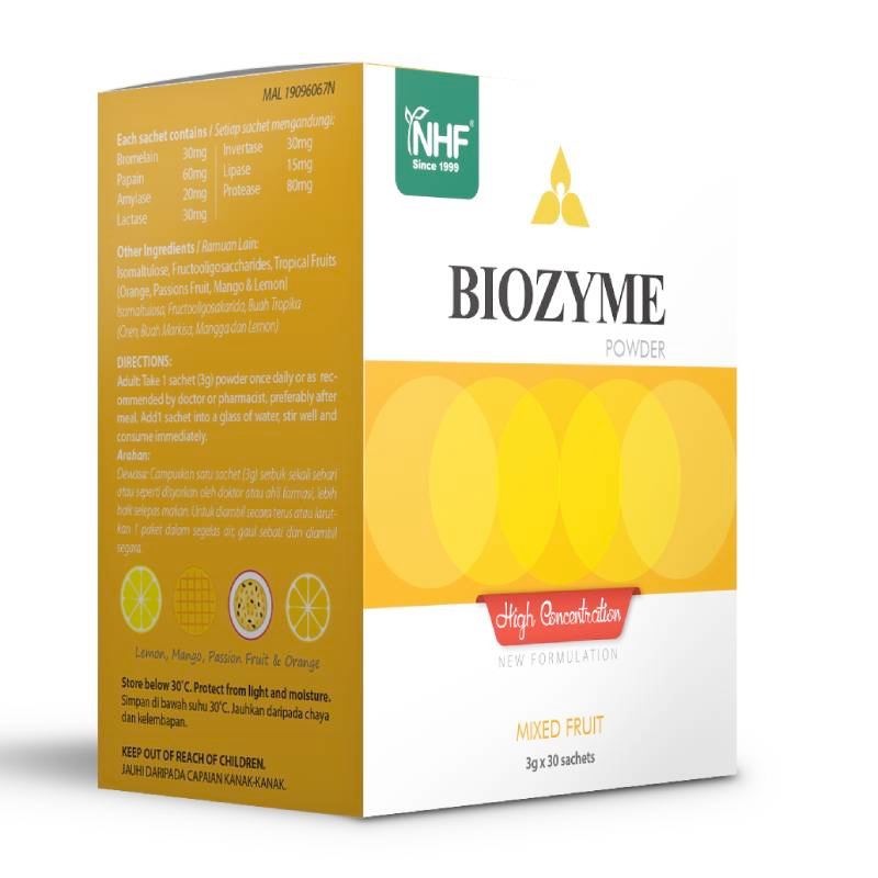 Biozyme – 7 Super Digestive Enzymes (NHF)