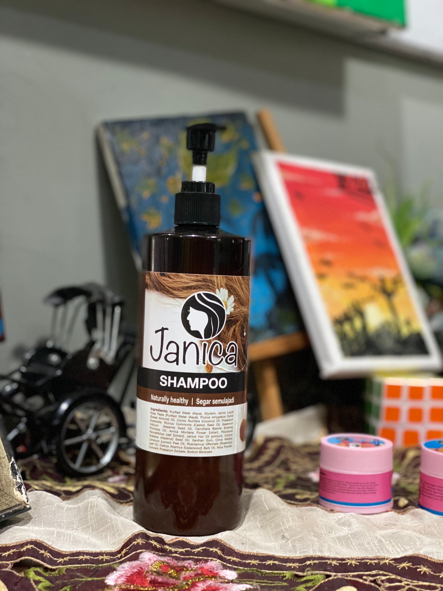 Janica Syampu Rambut Homemade
