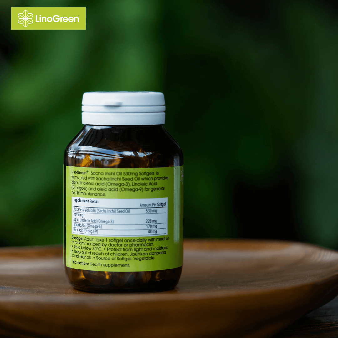 Sacha Inchi Oil Softgels