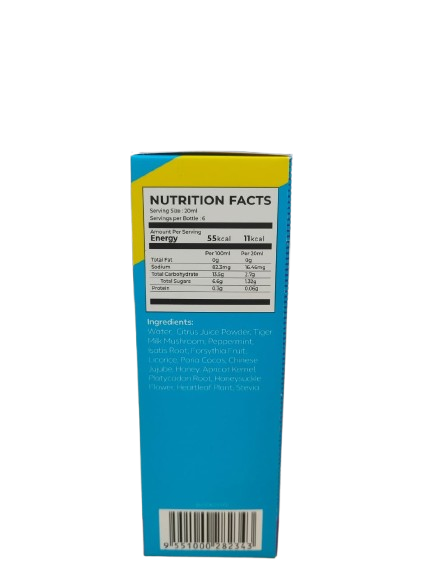 Virus Out (Mixed Citrus with Tiger Milk Mushroom Herbal Syrup)