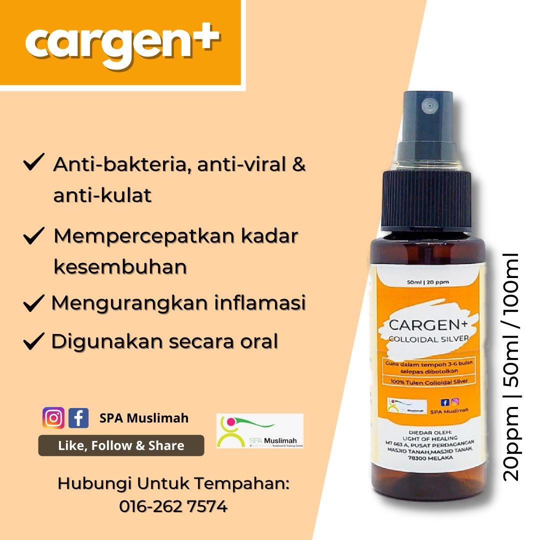 C’Argen+ – Perak Koloid Tulen untuk Kegunaan Topikal