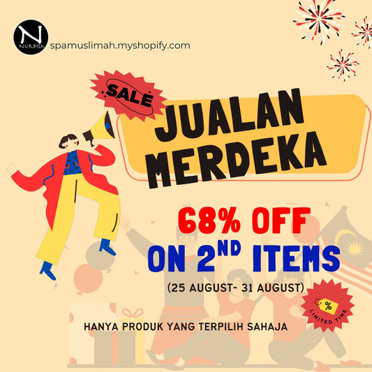 🎉 Jualan Merdeka Nurbisa: Jimat Besar, Kulit Lebih Sihat! 2025!!!