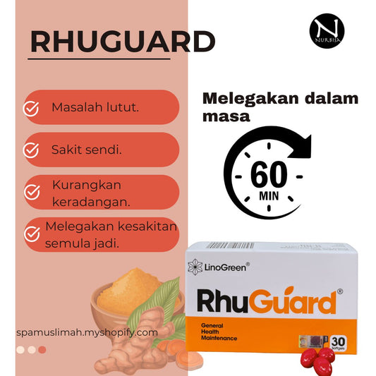 RhuGuard™ Anti-Inflamasi Semula Jadi dan Sokongan Sendi