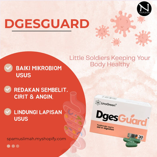 DgesGuard™ – Penjaga Usus dan Ketenangan Emosi