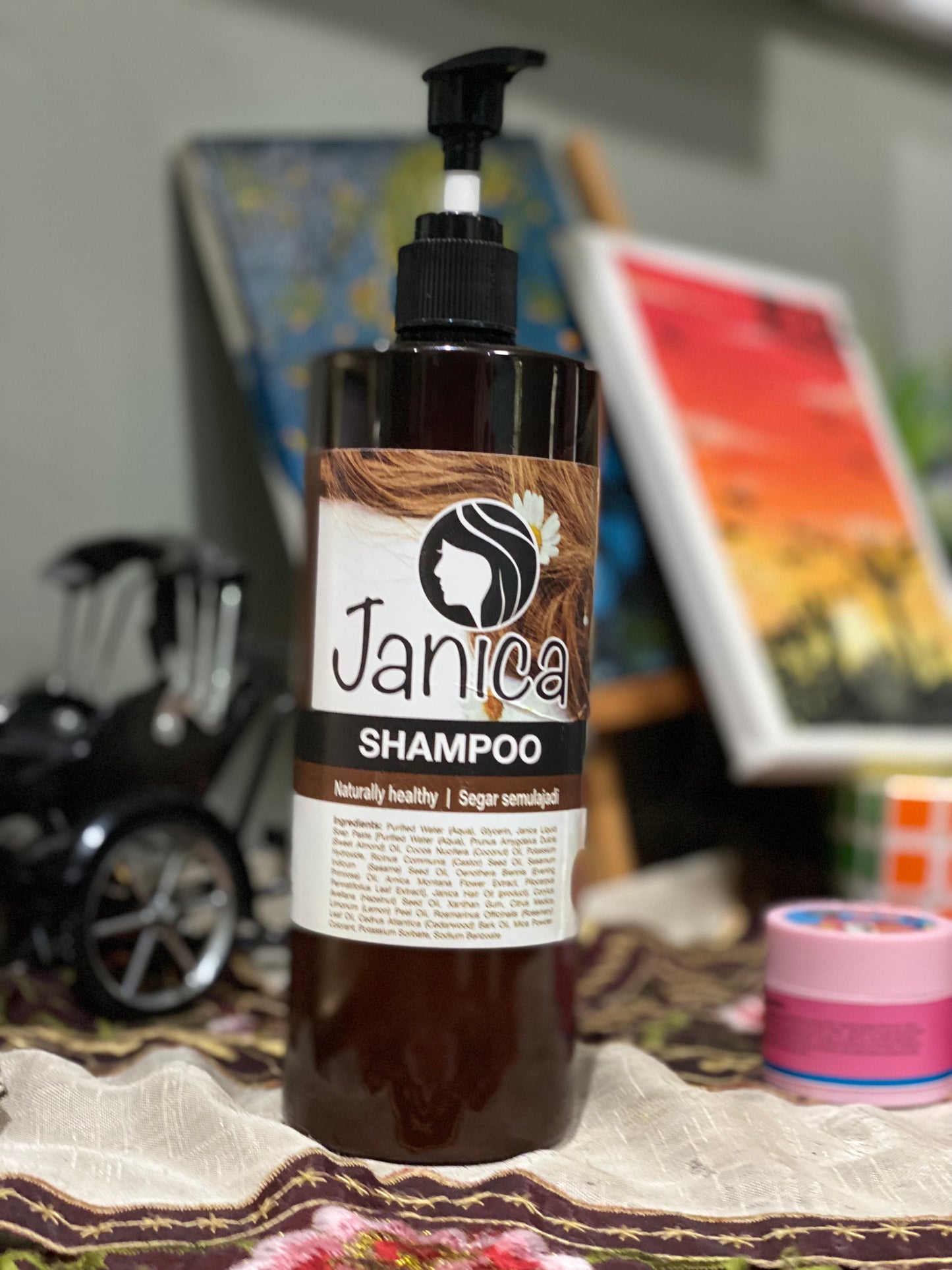 Janica Syampu Rambut Homemade