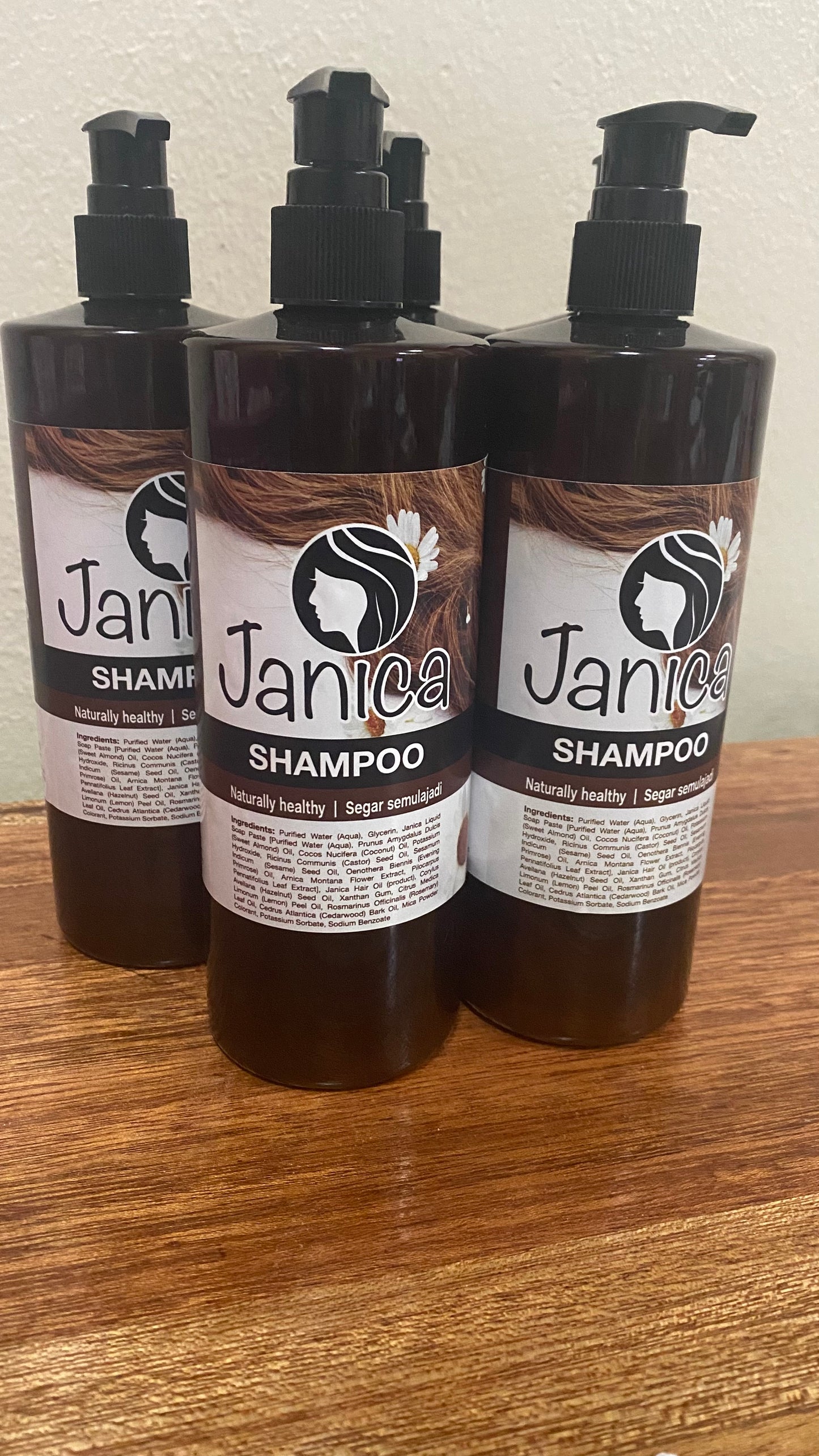 Janica Syampu Rambut Homemade