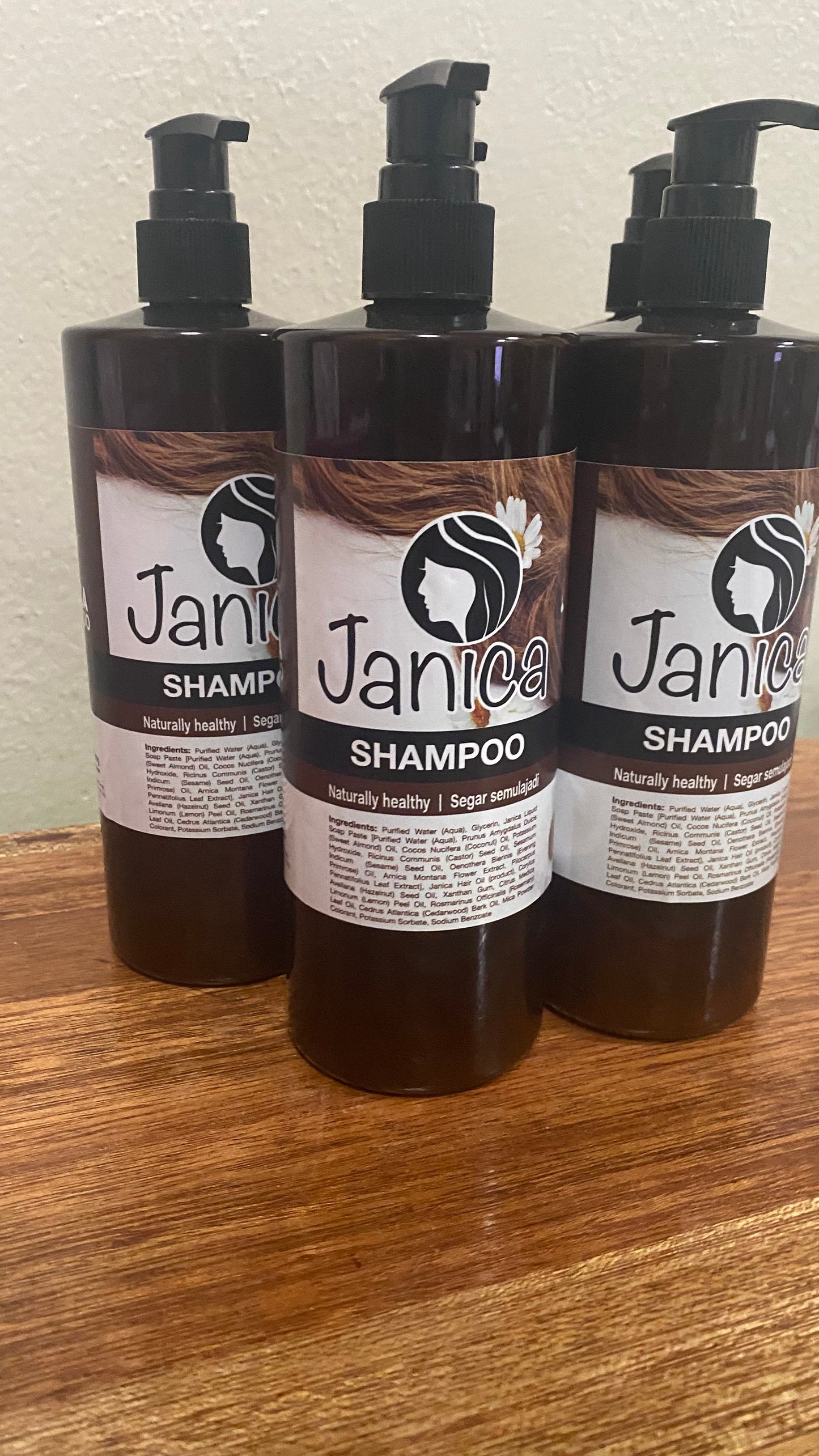 Janica Syampu Rambut Homemade