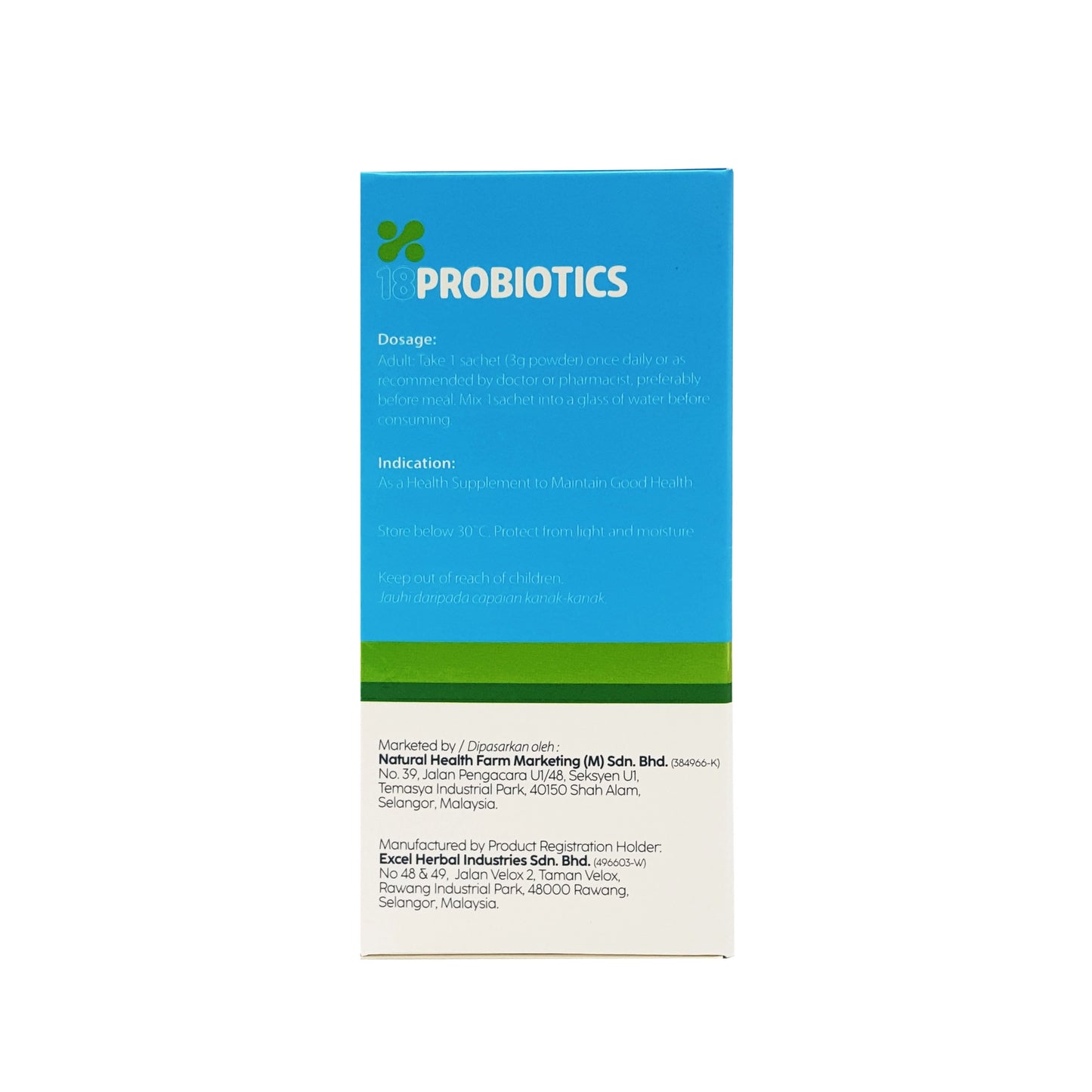 18 Probiotics (Sachet) NHF