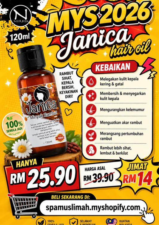MYS 2026 JANICA HAIR OIL 120ML