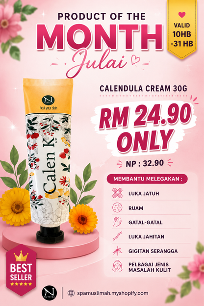 CALEN K – Krim Serbaguna Semula Jadi