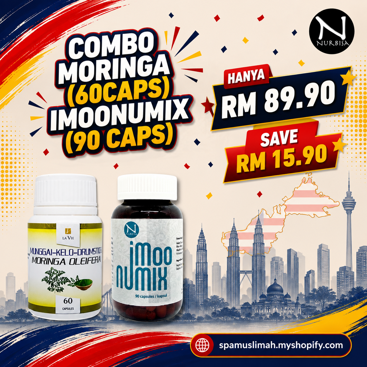 Merdeka Sale 26 (Moringa & Imoonumix)