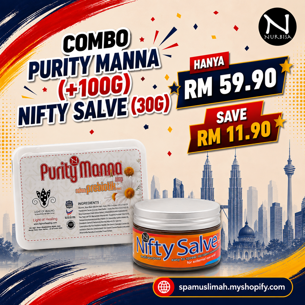 Merdeka Sale 26 (Purity Manna  & Nifty Salve)