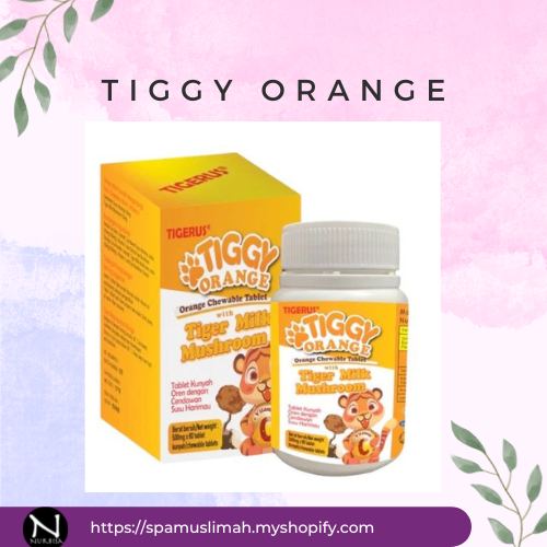Tiggy Orange with Tiger Milk Mushroom