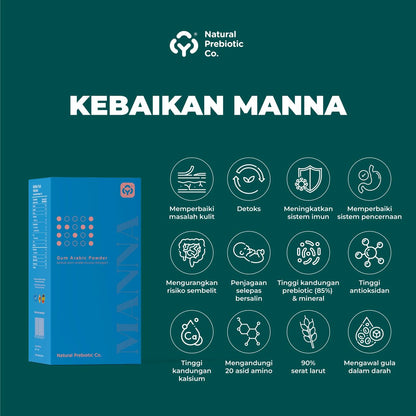 Gam Arab Manna (acacia seyel)